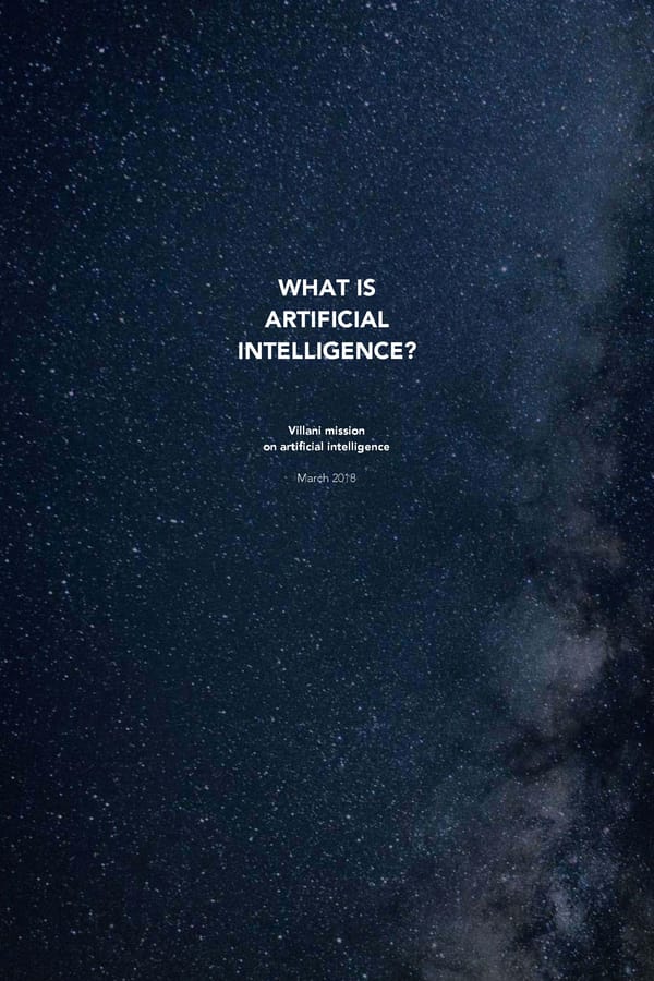 What is AI? - Page 1